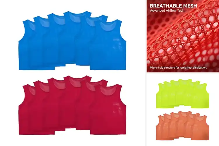 Detailed view of Best Youth Sports Vests